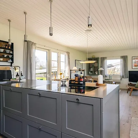 בית נופש Panoramic Retreat In Borgnaes Ærøskøbing